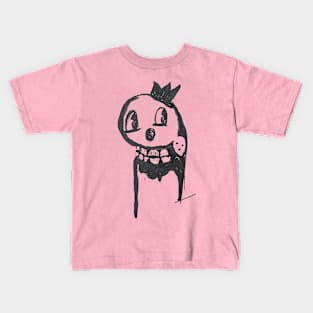 pizzart black Kids T-Shirt